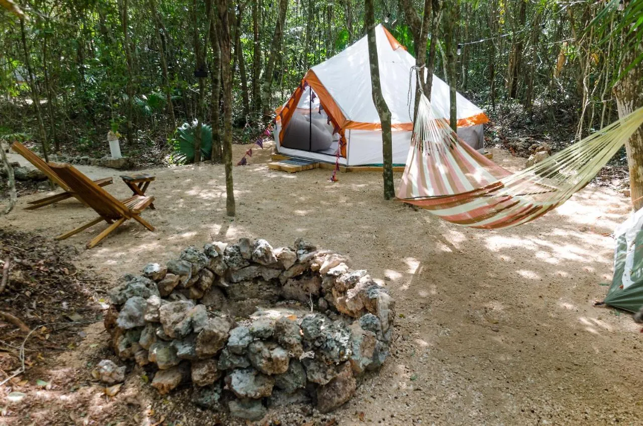 Luxury tent Glamping Mama Loo Mm Hotel Puerto Morelos