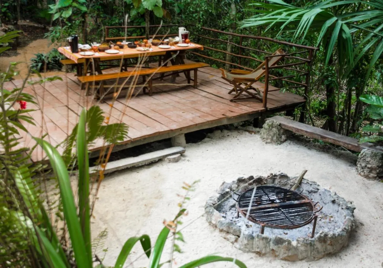 Luxury tent Glamping Mama Loo Mm Hotel Puerto Morelos